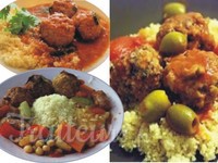 Couscous boulettes et légumes