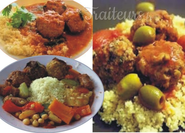 Couscous boulettes et légumes