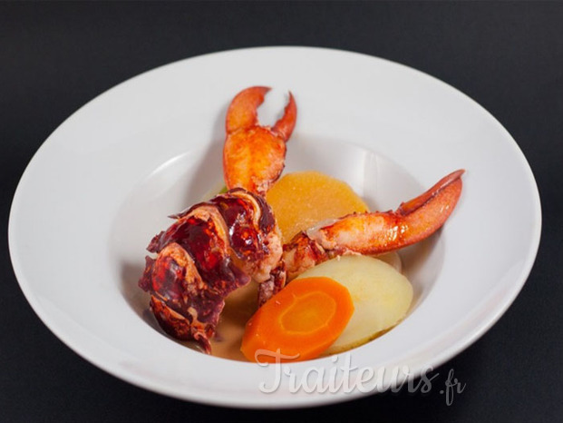 homard en pot au feu