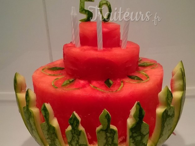 sculpture gâteau anniversaire