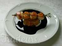 Brochette Saint-Jacques