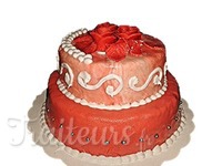 Wedding cake rouge