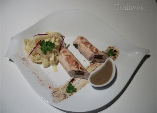 Ballotin de poulet au basilic