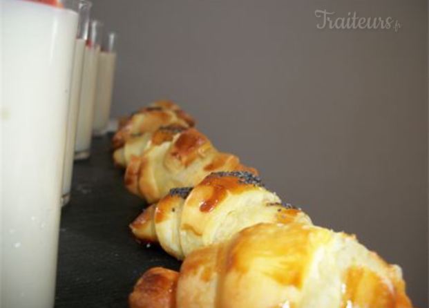 Mini croissants variés