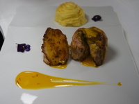assiette dressée
