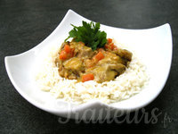 Sauté d'agneau au curry