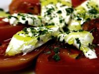 tomates mozzarella