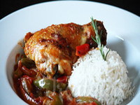 Poulet basquaise