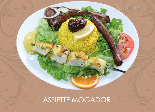 Assiette Mogador