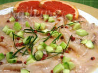 Carpaccio d'espadon