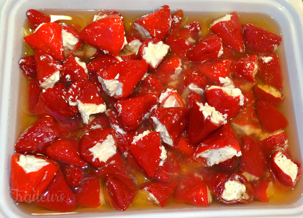 Poivrons farcis à la feta