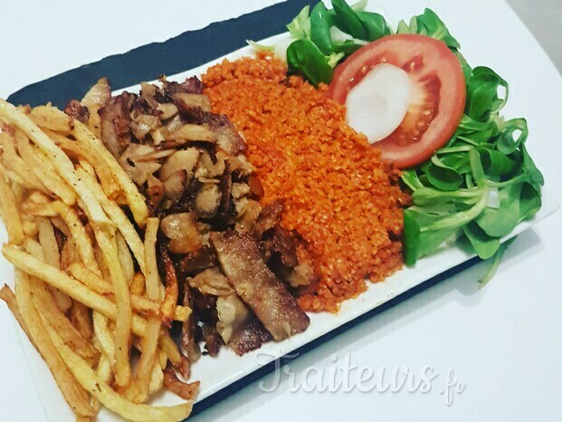 Assiette kebab