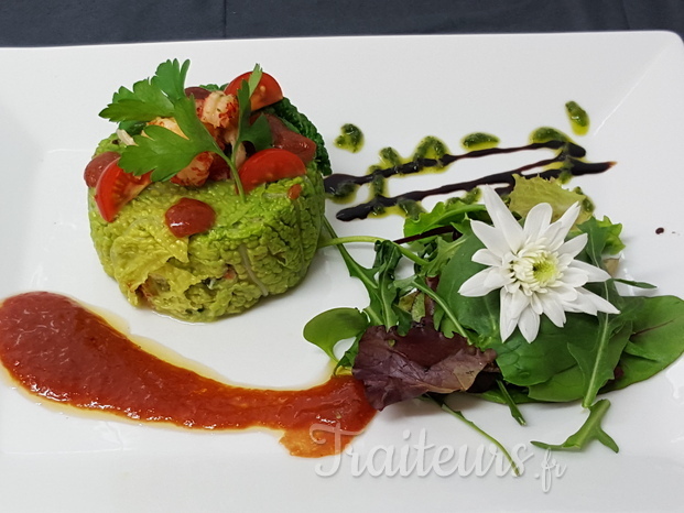 tartare de légumes en habit vert écrevisse.jpg