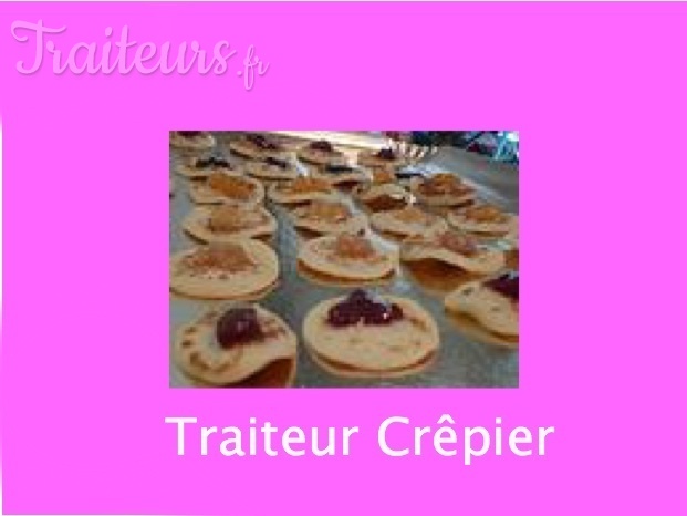 Traiteur crêpier. Formule trio