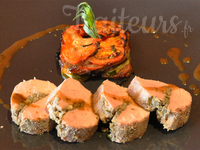 Filet mignon farci
