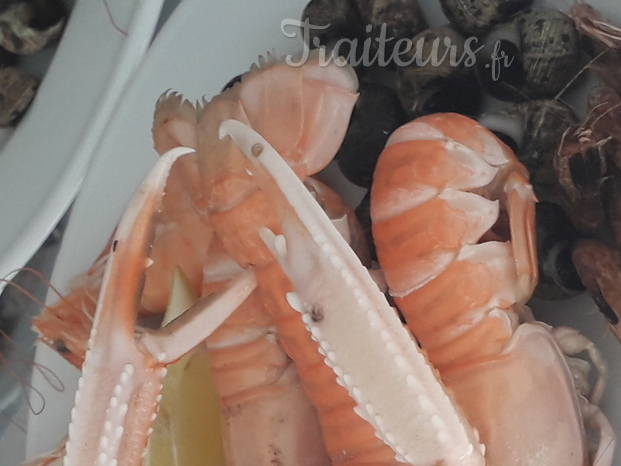 Assiette de fruits de mer