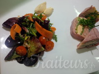 Salade et terrine