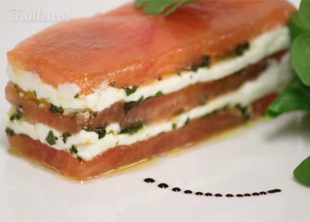 Millefeuille de tomate