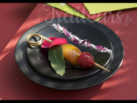 Brochette de fruits