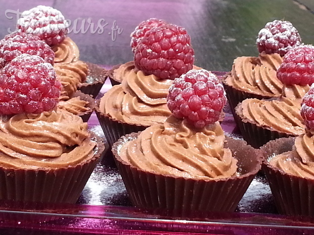 Cup de mousse au chocolat