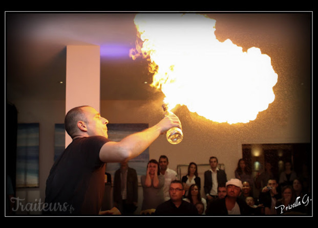 Show de feu cocktail