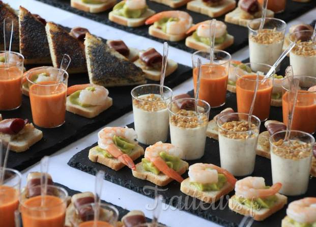 Verrines et canapés