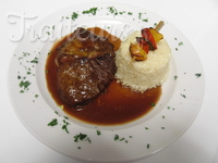 Plat viande et accompagnement