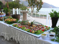 Buffet vue sur mer